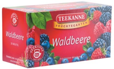 Teekanne Früchtegarten 20er, Waldbeere von Teekanne