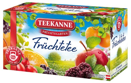 Teekanne Früchtegarten Früchtetee - 20Beutel von Teekanne