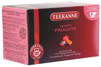 Teekanne Premium Fr?chte, 20 Aufgussbeutel, 1er Pack von Teekanne