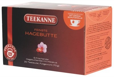 Teekanne Premium Hagebutte, 20 Aufgussbeutel, 1er Pack von Teekanne