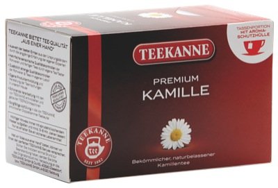 Teekanne Premium Kamille, 20 Aufgussbeutel, 1er Pack von Teekanne
