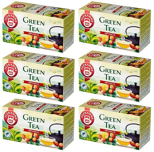 Teekanne Grüner Tee mit Kaktus (Opuncia), 6er-Pack von Teekanne