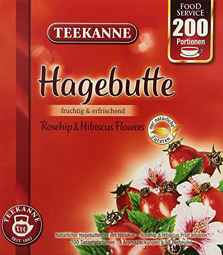 Teekanne Hagebutte, 1er Pack (1 x 490 g) von Teekanne