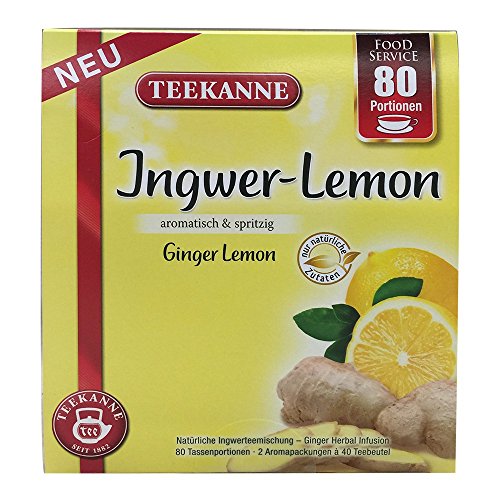 Teekanne Ingwer-Lemon 80 x 1,5g von Teekanne