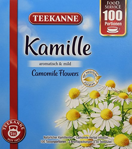 Teekanne Kamille, 2er Pack (2 x 120 g) von Teekanne