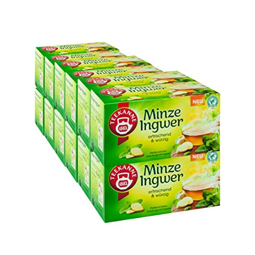 Teekanne Minze Ingwer, 12er Pack Teekanne Minze Ingwer, 12er Pack von Teekanne