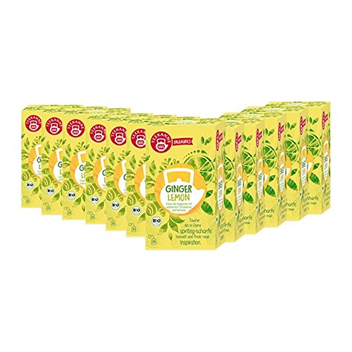 Teekanne Organics Ginger Lemon, 12er Pack von Teekanne