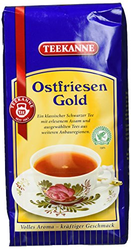 Teekanne Ostfriesen Gold 500g, 2er Pack (2 x 500 g) von Teekanne