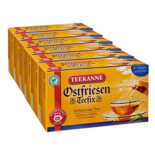 Teekanne Ostfriesen TeeFix Tassenportion, 50 Beutel 6er Pack Teekanne Ostfriesen TeeFix Tassenportion, 50 Beutel 6er Pack von Teekanne
