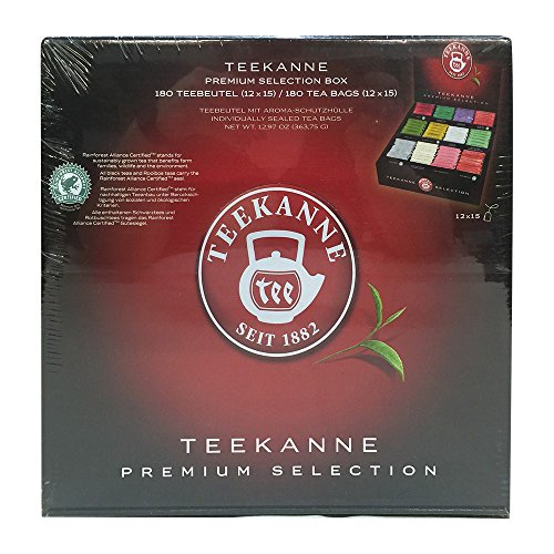 Teekanne Premium Selection Box (180g Exklusivbox) von Teekanne