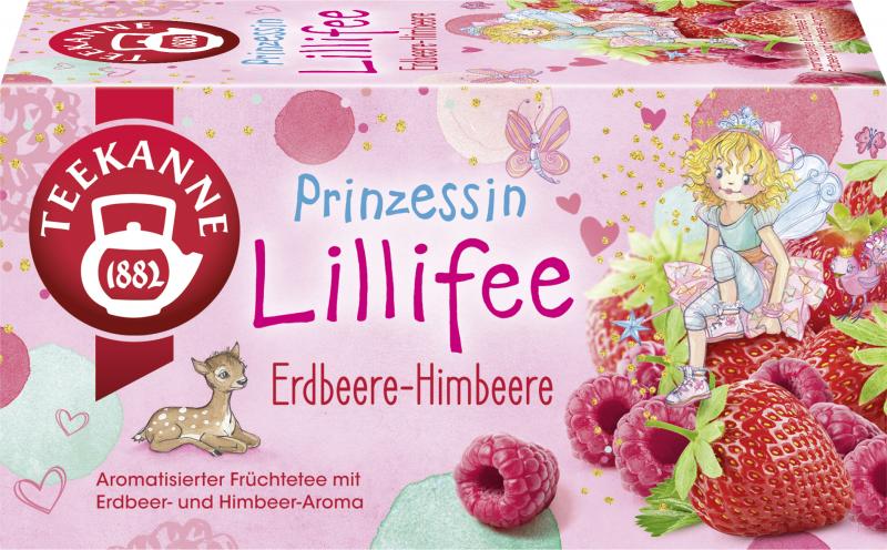 Teekanne Prinzessin Lillifee Erdbeere-Himbeer Teekanne Prinzessin Lillifee Erdbeere-Himbeer von Teekanne
