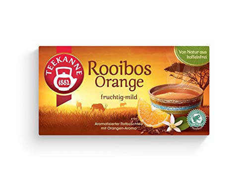Teekanne Rooibos Orange 20er, 4er Pack (4 x 35 g) von Teekanne