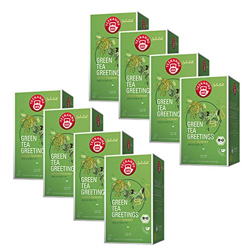Teekanne Selected Bio Green Tea Greetings / 8er Pack Teekanne Selected Bio Green Tea Greetings / 8er Pack von Teekanne