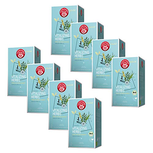 Teekanne Selected Vitalizing Bio Herbs Luxury Cup Pyramidenbeutel 40g / 8er Pack Teekanne Selected Vitalizing Bio Herbs Luxury Cup Pyramidenbeutel 40g / 8er Pack von Teekanne
