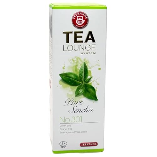 Teekanne Tealounge Kapseln Pure Sencha K-Fee, 6er Set (6x8 Kapseln) von Teekanne