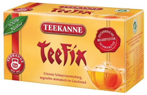Teekanne Teefix, Schwarzteemischung - 20St. von Teekanne