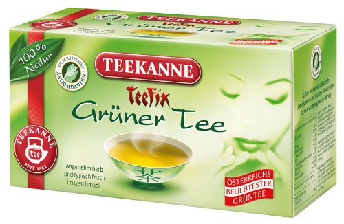 Teekanne Teefix Grüner Tee - 20Beutel Teekanne Teefix Grüner Tee - 20Beutel von Teekanne