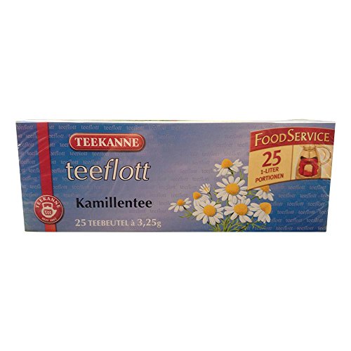 Teekanne Teeflott Kamillentee (25x3,25g) von Teekanne