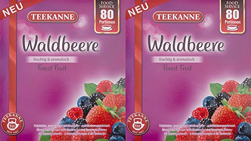 Teekanne Waldbeere 80 x 2,5g von Teekanne