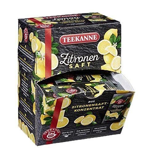 Teekanne Zitronensaft, 100 Glas- /Tassenportionen je 4ml 3er Pack Teekanne Zitronensaft, 100 Glas- /Tassenportionen je 4ml 3er Pack von Teekanne
