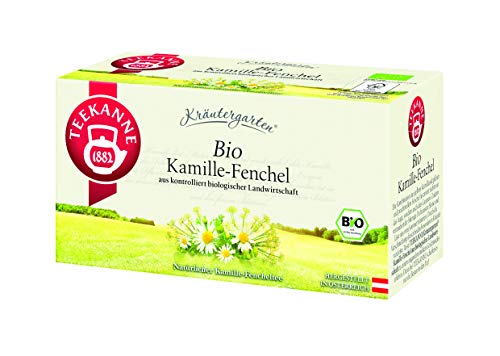 Teekanne ?sterreich Kr?utergarten Bio Kamille-Fenchel, 6er Pack (6 x 32 g) von Teekanne