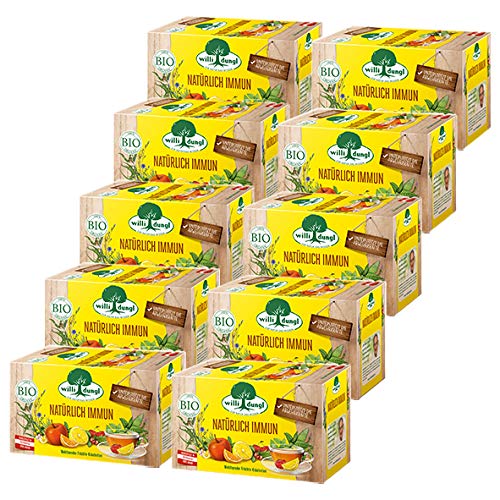 Willi Dungl Nat?rlich Immun Bio Fr?chte-Kr?utertee / 10er Pack Willi Dungl Nat?rlich Immun Bio Fr?chte-Kr?utertee / 10er Pack von Teekanne