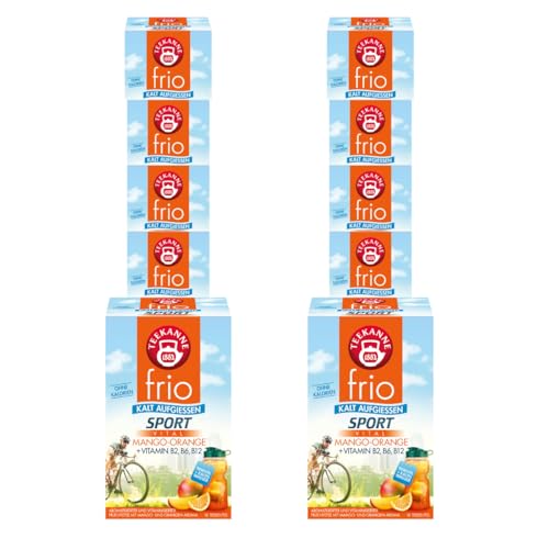 frio Sport Vital Mango-Orange 10 Packungen à 18 Beutel, 450g von Teekanne