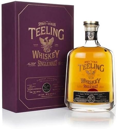Teeling 30 Years Old Single Malt Irish Whiskey Sauternes & Bourbon Cask 46% Vol. 0,7l in Geschenkbox von Teeling