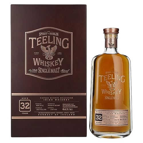 Teeling Whiskey 32 Years Old VINTAGE RESERVE COLLECTION 46% Vol. 0,7l in Holzkiste von Teeling