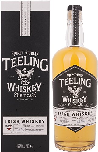 Teeling Whiskey STOUT CASK Small Batch Collaboration Irish Whiskey 46% Vol. 0,7 l + GB von Teeling