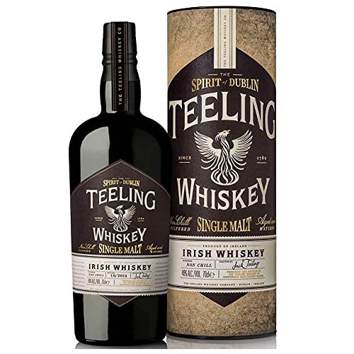 TEELING SINGLE MALT IRISH WHISKEY 70 CL IN EINER KISTE von Teeling