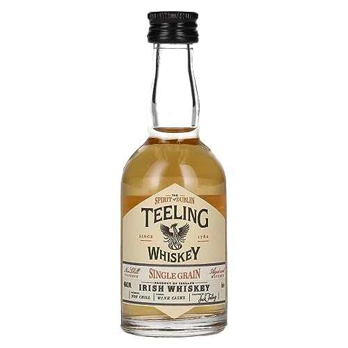 Teeling Whiskey SINGLE GRAIN Irish Whiskey Wine Cask 46% Vol. 0,05l von Teeling