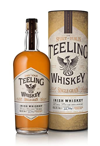Teeling Single Grain Irish Whiskey mit Geschenkverpackung (1 x 0,7 l) von Teeling