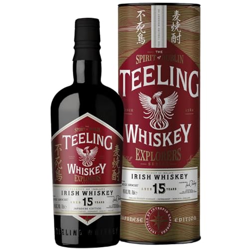 Teeling Whiskey 15 Years Old EXPLORERS SERIES Irish Whiskey Japanese Edition 46% Vol. 0,7l in Geschenkbox von Teeling