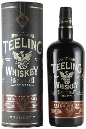 Teeling Whiskey SINGLE MALT CRYSTAL Irish Whiskey 46% Vol. 0,7l in Geschenkbox von Teeling