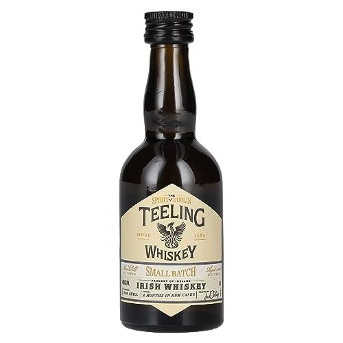 Teeling Whiskey SMALL BATCH Irish Whiskey Rum Cask 46% Vol. 0,05l von Teeling