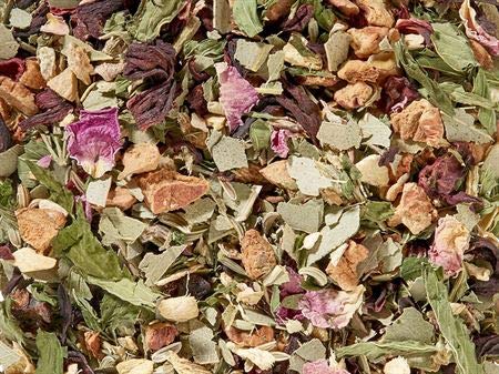 1 kg BIO Kräuterteemischung k. b. A. Hanf-Eukalyptus-Rose aromatisiert DE-ÖKO-006 von Teemando