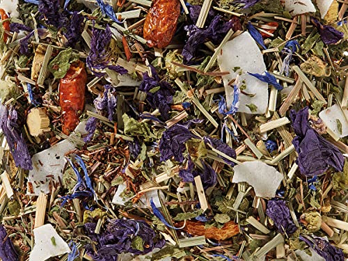 NEU 1 kg BIO Kräuterteemischung k.b.A. Scharfe Malve Lemongras-Gewürz-Note DE-ÖKO-006 VO2018/848 aromatisiert NEU 1 kg BIO Kräuterteemischung k.b.A. Scharfe Malve Lemongras-Gewürz-Note DE-ÖKO-006 VO2018/848 aromatisiert von Teemando
