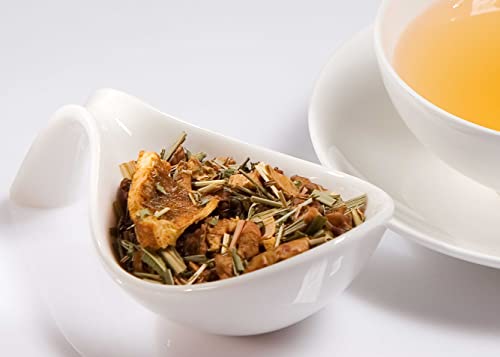 Glückstee KT 500g von Teeparadies Löw - loser Kräutertee - mit Orange & Vanille Geschmack - ca. für 300 Tassen von Teeparadies Löw