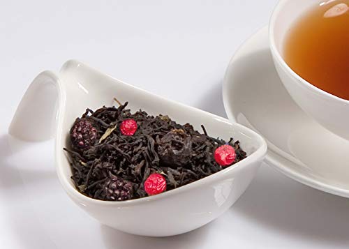 Schwarzer Tee Brombeere von Teeparadies Löw | 100g ca. 50 Tassen | 100% Geschmacksgarantie von Teeparadies Löw