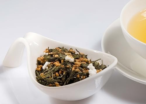 Japan Genmaicha Grüntee mit Popreis und geröstetem Reis von Teeparadies Löw | 250g ca. für 120 Tassen von Teeparadies Löw