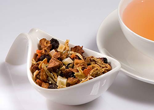 Früchtetee Milde Limone von Teeparadies Löw | 100g ca. 40 Tassen | 100% Geschmacksgarantie | Magenmilder Früchtetee von Teeparadies Löw
