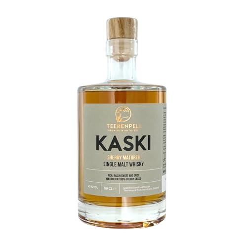 Distiller's Choice | TEERENPELI Kaski | Single Malt Whisky | 500 ml | 43% Vol. | Vanillearomen & Malz | Ölige Noten | Lang anhaltender Abgang von Teerenpeli