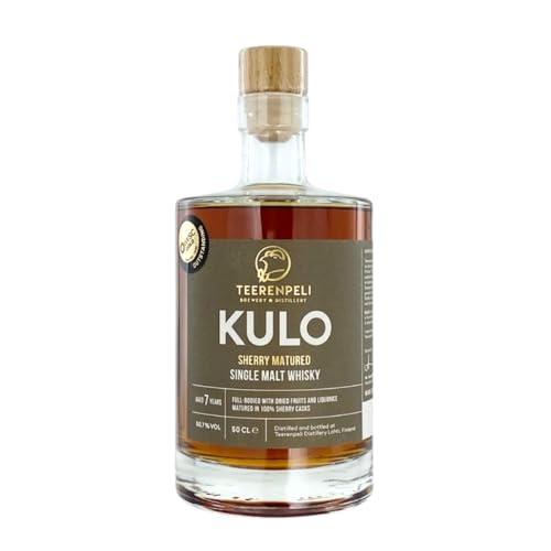 Teerenpeli KULO 7 Years Old Single Malt Whisky 50,7% Volume 0,5l in Geschenkbox Whisky von Teerenpeli