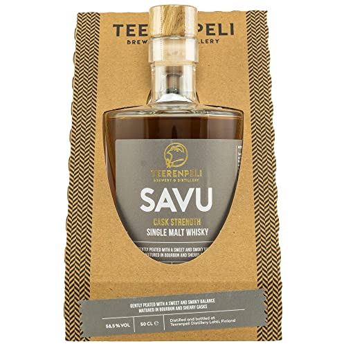 Teerenpeli Savu Cask Strength Single Malt Whisky 58,5% 0,5l von Teerenpeli