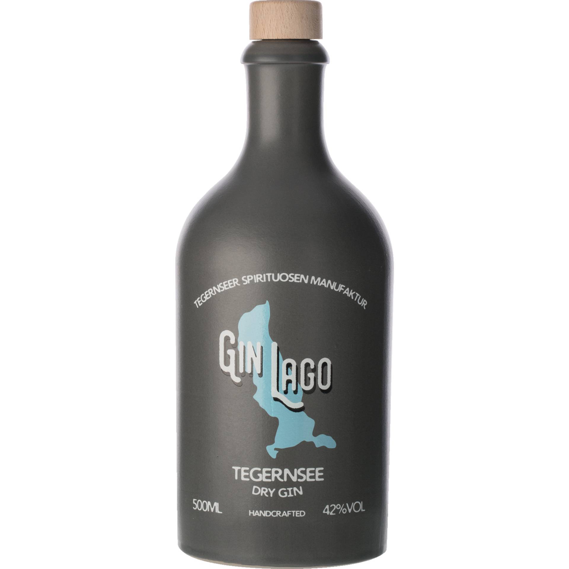 Gin Lago Tegernsee Dry Gin, 42 % vol. 0,5 L, Spirituosen von Tegernseer Spirituosen Manufaktur, Schwaighofstraße 77, D - 83684 Tegernsee