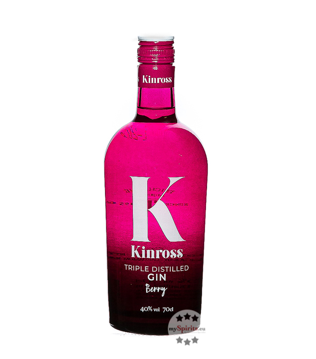 Kinross Gin Berry (40 % vol., 0,7 Liter) von Teichenné
