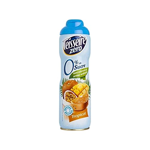 Teisseire Zéro Sucre Sirop Tropical 60cl (lot de 6 Teisseire Zéro Sucre Sirop Tropical 60cl (lot de 6 von Teisseire Sirop