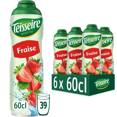 6 Sirup Erdbeere Teisseire - 6 x 0,6L von Teisseire