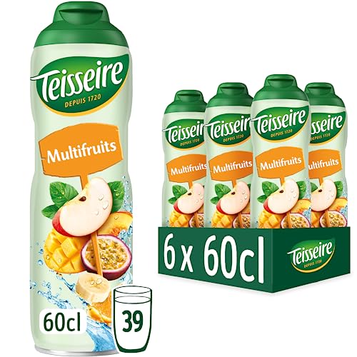 6 Sirup Multifrucht Teisseire - 6 x 0,6L von Teisseire